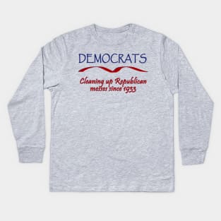 Funny Democrats Political Tee Kids Long Sleeve T-Shirt